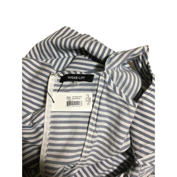 Sugar + Lips  Blue and White Dress Size Small NWT - Picture 7 of 8